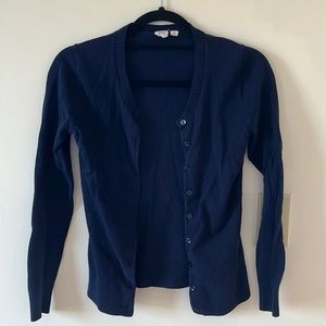 Gap navy cardigan